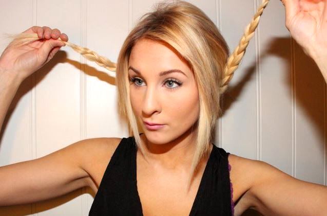 Зачіски з довгою чубчиком | Зачіски з довгою чубчиком фото