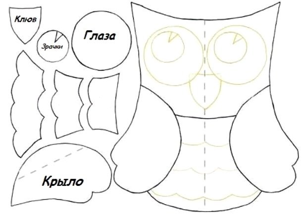 Подушка сова | Подушка сова своїми руками