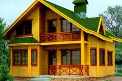 Оздоблення фасаду деревяного будинку своїми руками (фото і відео)