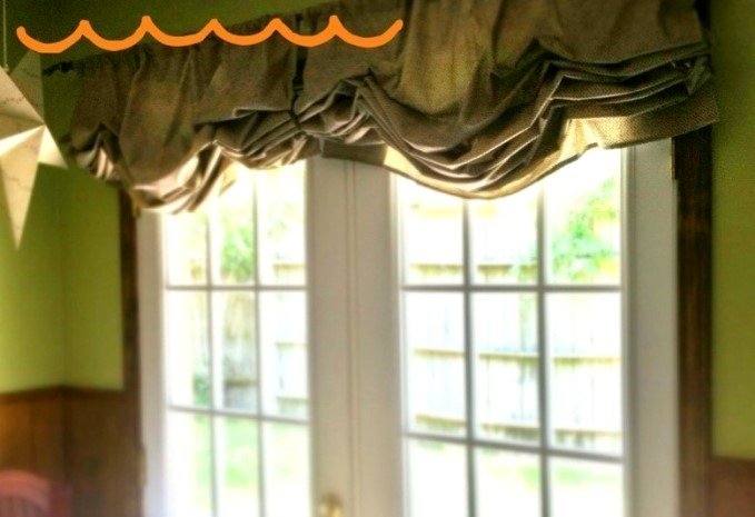 Штори на кухню своїми руками
