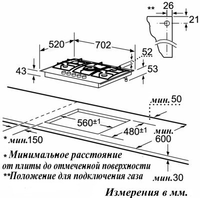 Підключення газової плити самостійно: процес підключення і особливості