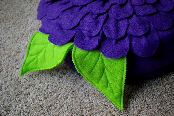 Подушки квіти | Подушка троянда, ромашка, мак