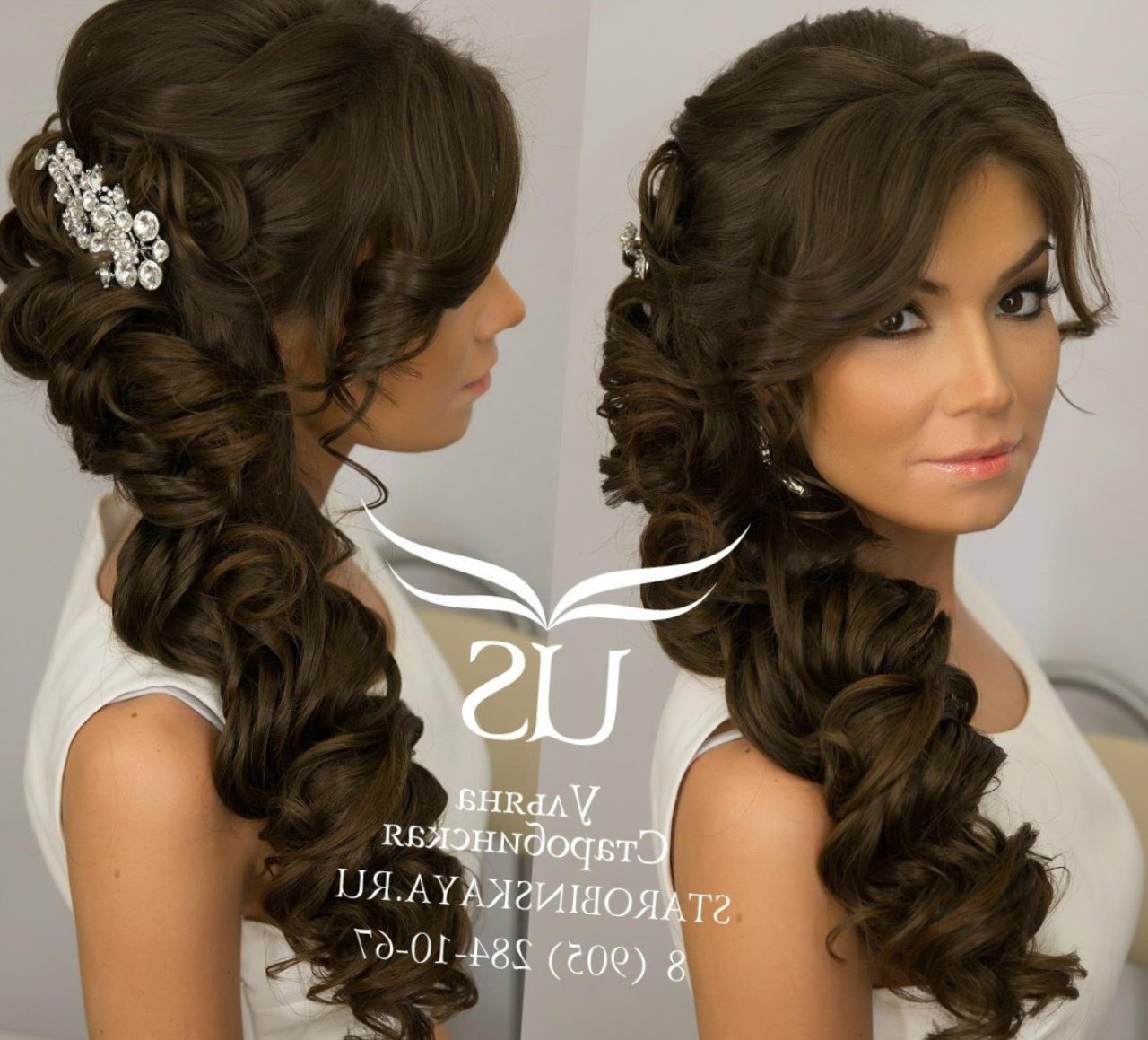 Зачіски з фатою на середні волосся Зачіски з фатою на середні волосся