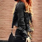 З чим носити косуху |З чим носити куртку косуху
