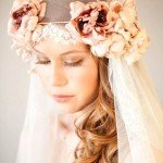 Весільні зачіски з фатою