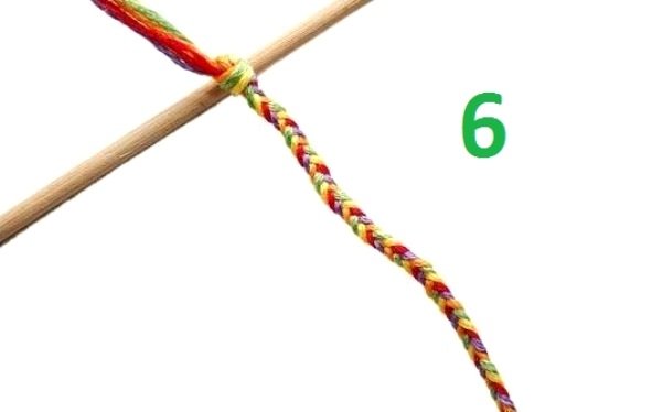 Коса на 5 пасм | Коса з 5 пасм схема
