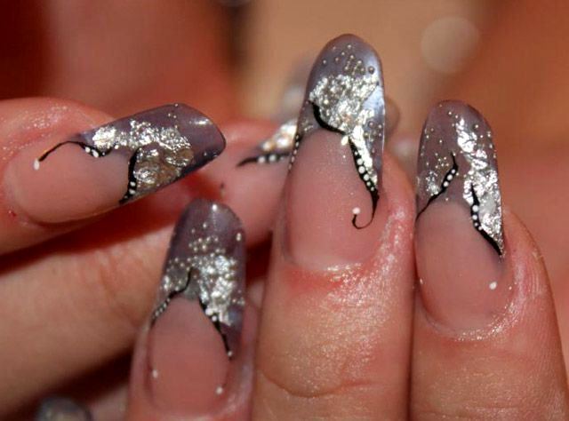 Фольга для нігтів | Дизайн нігтів з фольгою