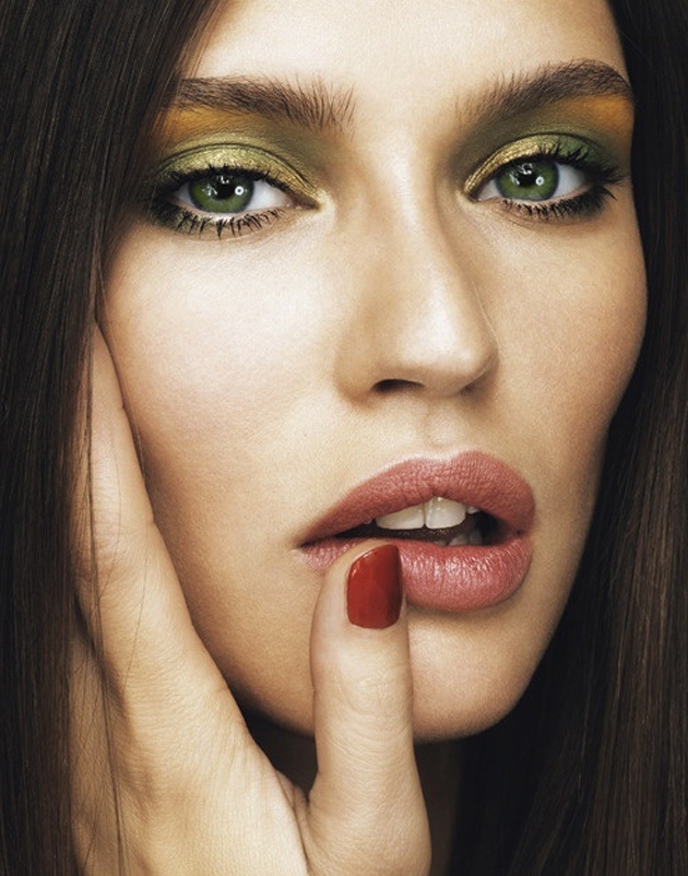 Макіяж для зелених очей | Гарний макіяж для зелених очей