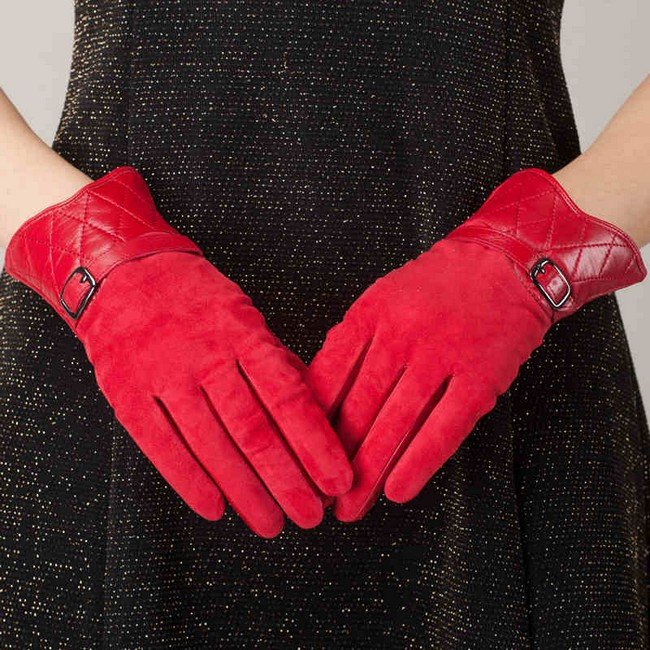 Шкіряні рукавички | Жіночі шкіряні рукавички