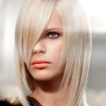 Зачіски з довгою чубчиком | Зачіски з довгою чубчиком фото