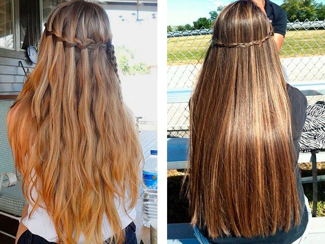 Зачіски на довге волосся фото на кожен день