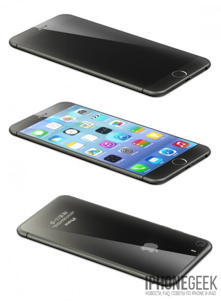 Рендери iPhone 6 на підставі витекли в мережу креслень Рендери iPhone 6 на підставі витекли в мережу креслень