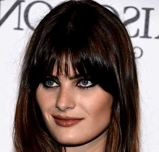 Зачіски з довгою чубчиком | Зачіски з довгою чубчиком фото