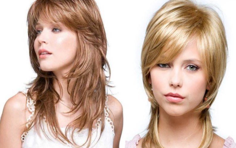 Зачіска драбинка на середні волосся Зачіска драбинка на середні волосся