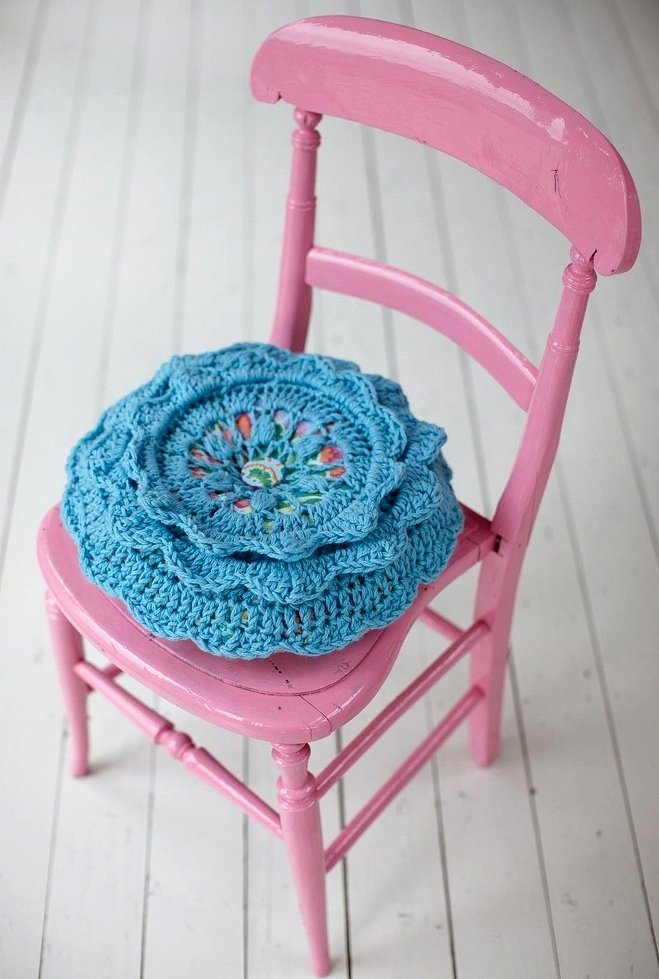 Подушки квіти | Подушка троянда, ромашка, мак