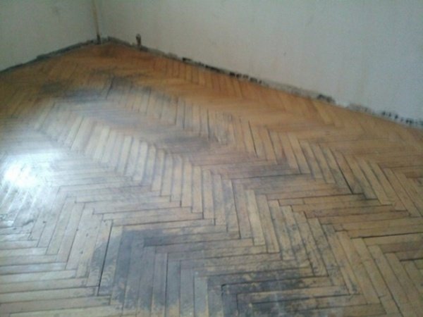 Шліфування паркету своїми руками