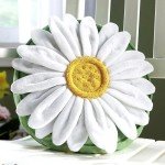 Подушки квіти | Подушка троянда, ромашка, мак