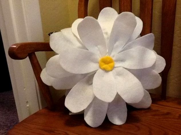 Подушки квіти | Подушка троянда, ромашка, мак