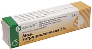 Лікування геморою тетрациклінової маззю