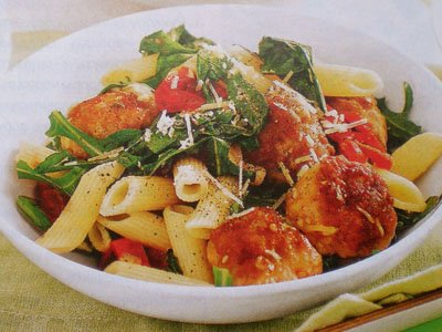 Ситний салат з макаронами