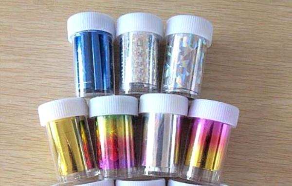 Фольга для нігтів | Дизайн нігтів з фольгою