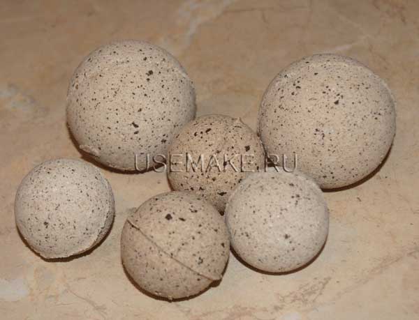 Бомбочки для ванни своїми руками