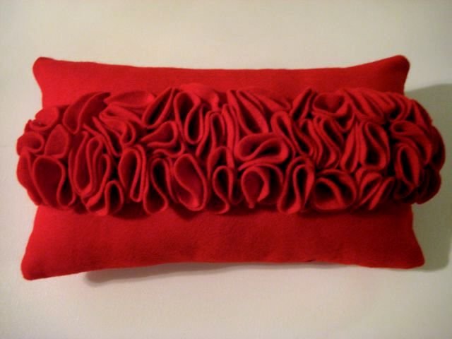 Подушки квіти | Подушка троянда, ромашка, мак