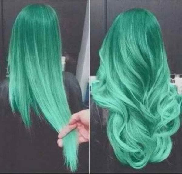 Зелені волосся | Як пофарбувати волосся в зелений колір