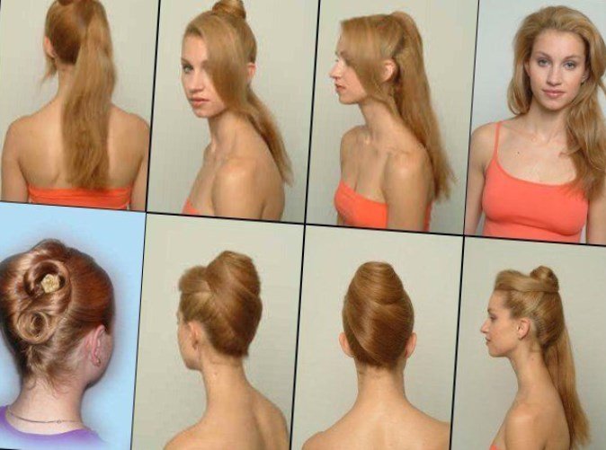 Як красиво заколоти коротке волосся Як красиво заколоти коротке волосся