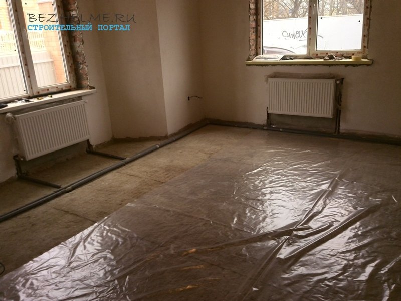 Звіт про ремонт   робимо теплий водяна підлога на 1 поверсі таунхауса