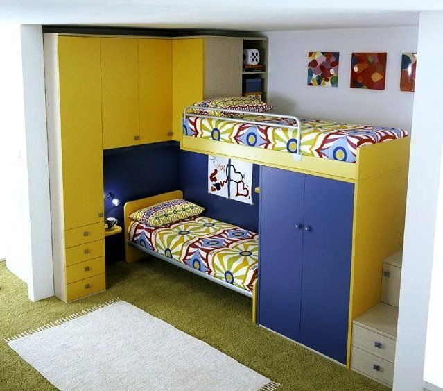 Маленька дитяча кімната | Маленькі дитячі кімнати фото