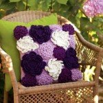 Подушки квіти | Подушка троянда, ромашка, мак