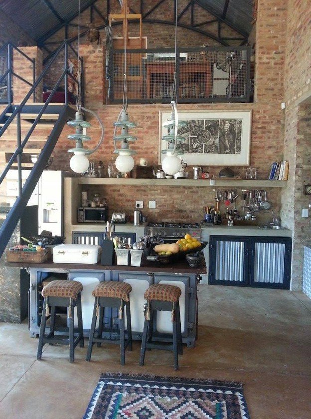 Стиль лофт в інтерєрі | Інтерєр квартири в стилі лофт