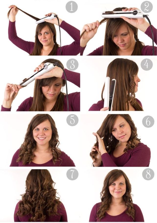 Зачіски за допомогою праски| Зачіски за допомогою праски фото, відео Зачіски за допомогою праски| Зачіски за допомогою праски фото, відео