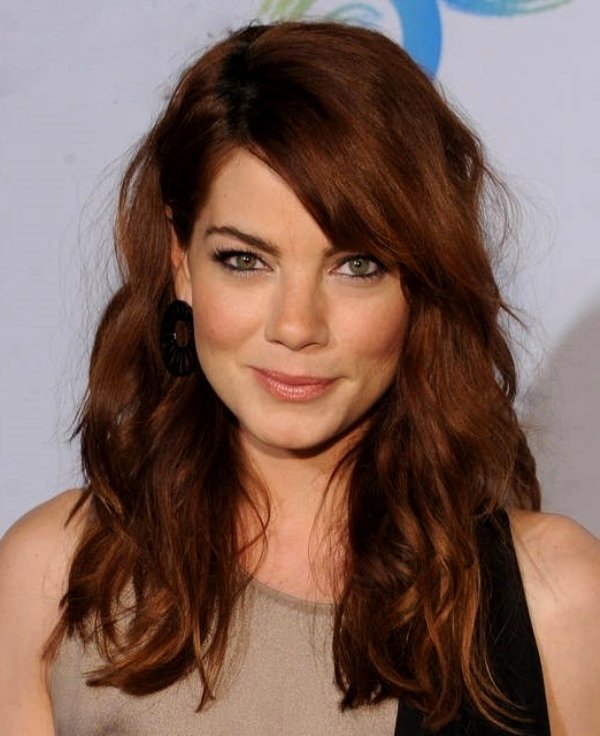 Зачіски з довгою чубчиком | Зачіски з довгою чубчиком фото