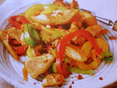 Теплий салат по азійськи Теплий салат по азійськи