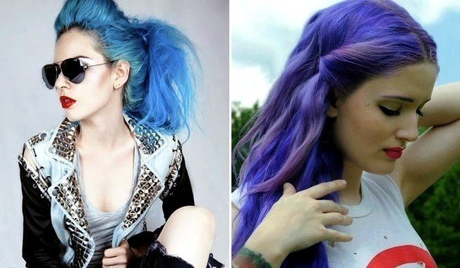 Яскраві фарби для волосся | Фарби для волосся яскравих кольорів