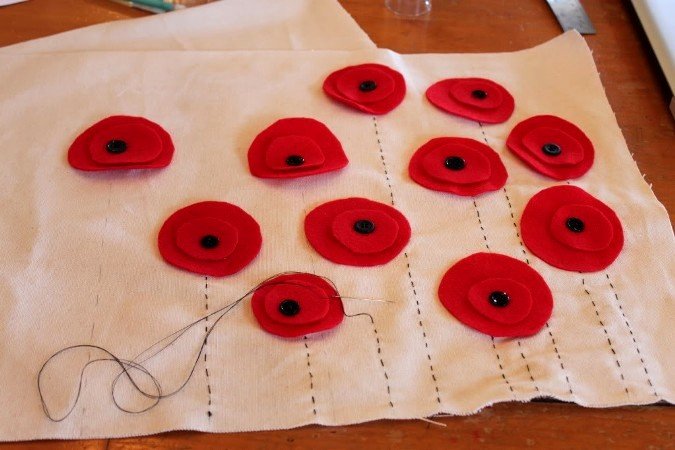 Подушки квіти | Подушка троянда, ромашка, мак