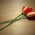 Букет з атласних стрічок | Букети з атласних стрічок своїми руками