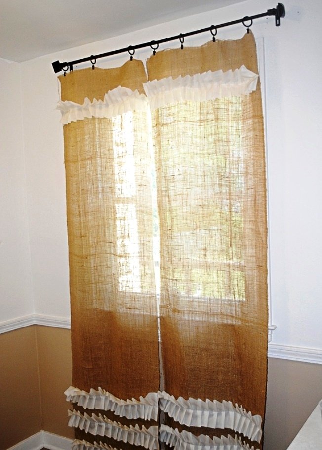 Штори на кухню своїми руками