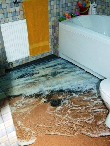 Як зробити рідкий підлога з скла, гуми
