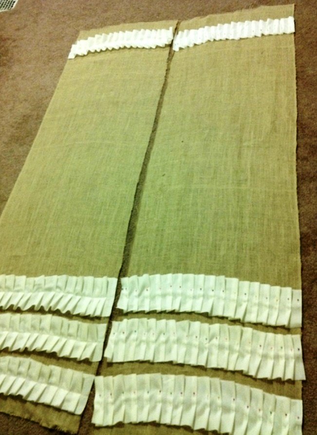 Штори на кухню своїми руками