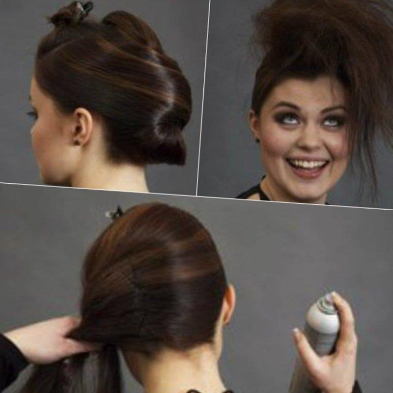 Як красиво заколоти коротке волосся Як красиво заколоти коротке волосся