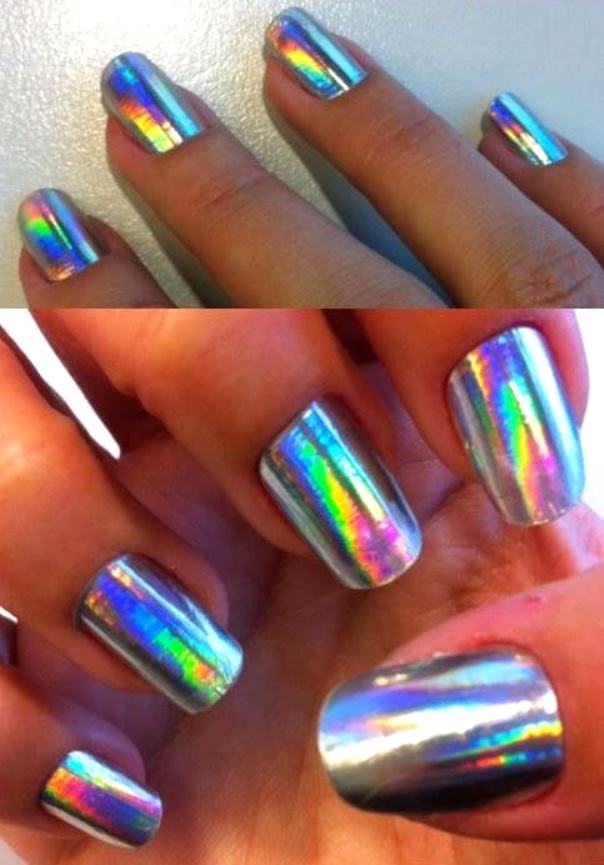 Фольга для нігтів | Дизайн нігтів з фольгою