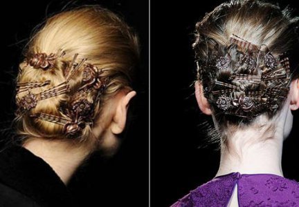 Зачіски з пучками Зачіски з пучками