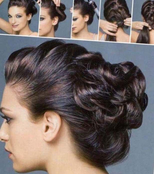 Красиві укладання на коротке волосся