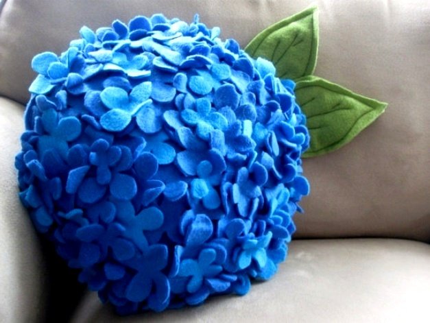 Подушки квіти | Подушка троянда, ромашка, мак