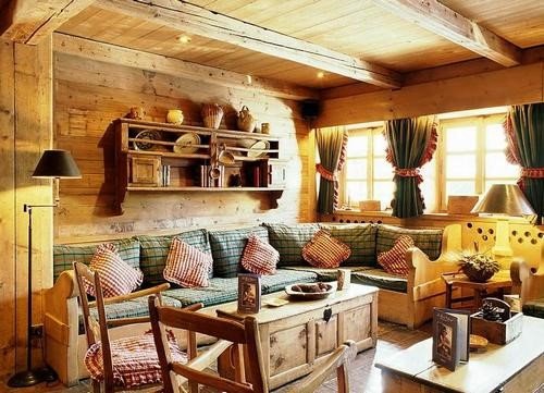 Інтерєр кухні в сільському стилі