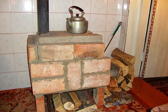 Построить печку в гараже своими руками 19