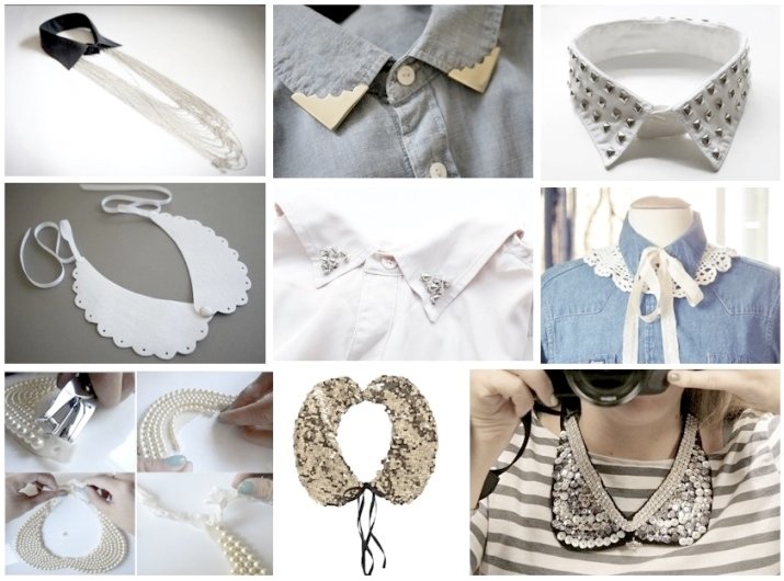 Комірці своїми руками | Комірці з намистин і бісеру своїми руками